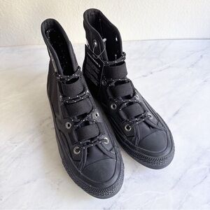 NWOT Converse Chuck 70 Tech Hiker High  'TRIPLE BLACK' Size 5 37.5 women 6.5